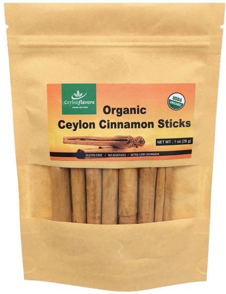 Ceylon Flavors Organic Ceylon cinnamon sticks