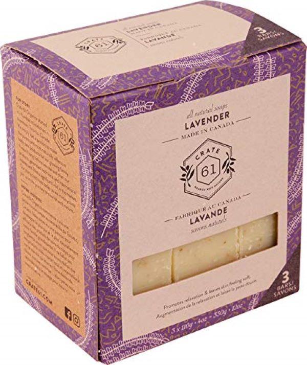 Crate 61, Vegan Natural Bar Soap, Lavendar