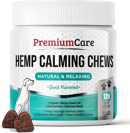 PREMIUM CARE Calming Treats for Dogs - Made in USA