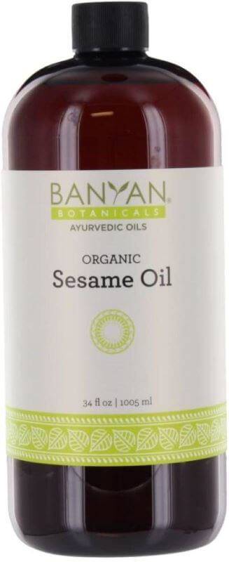 Banyan Botanicals Sesame Oil – Organic & Unrefined Ayurvedic Oil The Wellthieone