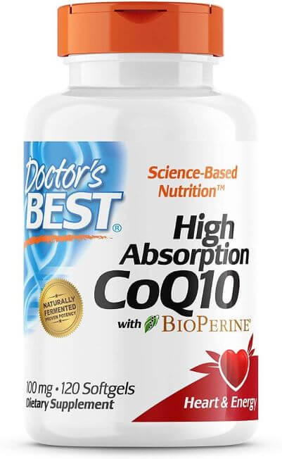 Doctor's Best High Absorption CoQ10 with Bioperine TheWellthione