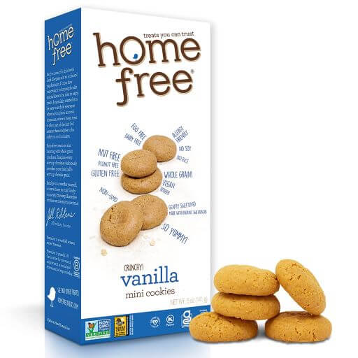 Homefree Mini Vanilla Cookies, Gluten Free, Nut Free, Vegan TheWellthieone