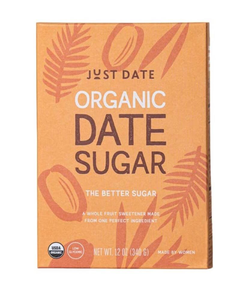 Just Date Sugar Organic Sugar Substitute Made From Dates TheWellthieone