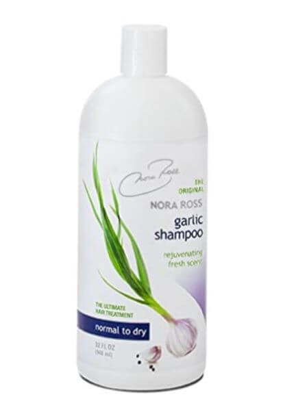 Nora Ross Unscented Garlic Shampoo for Normal to Dry Hair TheWellthieone