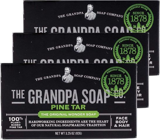 Pine Tar Bar Soap by The Grandpa Soap Company TheWellthieone