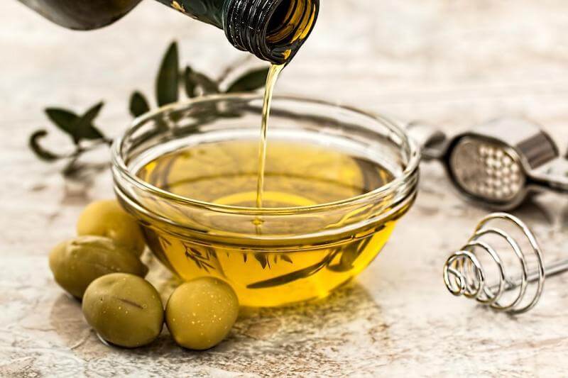 The olive oil used as a carrier oil is certified organic.