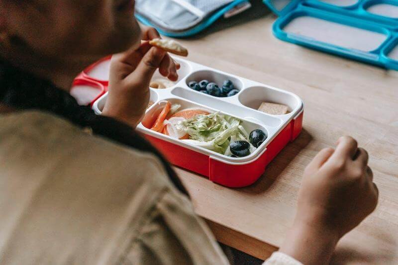 Rethinking your meals and the convenience of them is often all it takes to make a change.  Bringing good food from home with you to work or school is key.