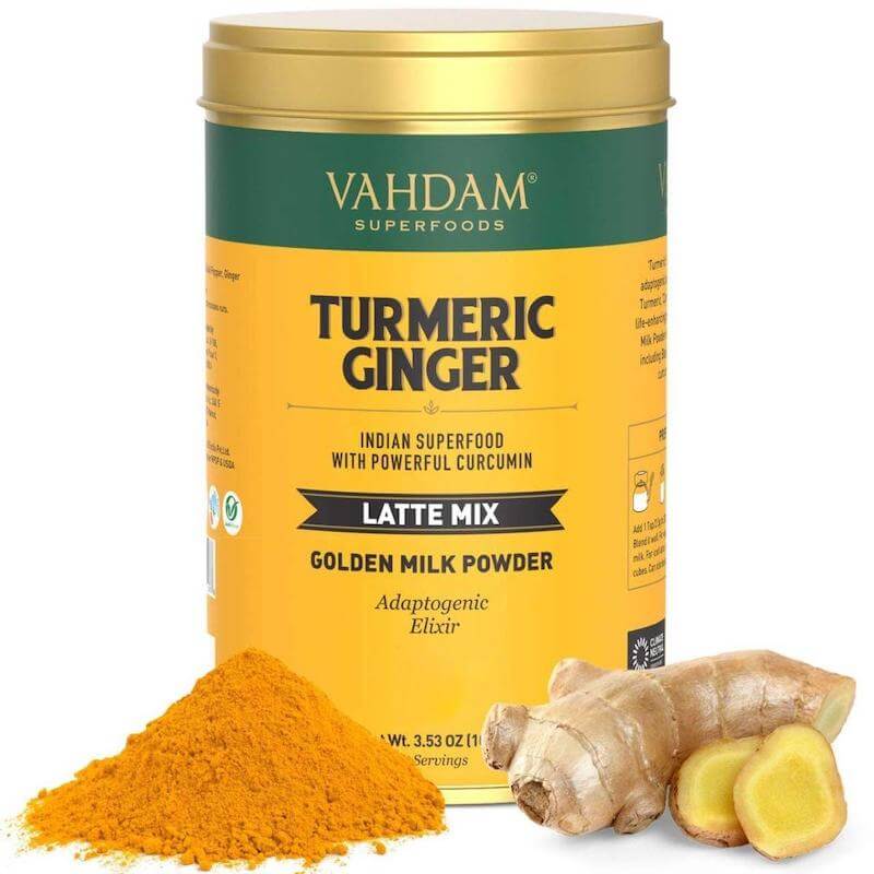 VAHDAM, Organic Turmeric Ginger Latte Mix