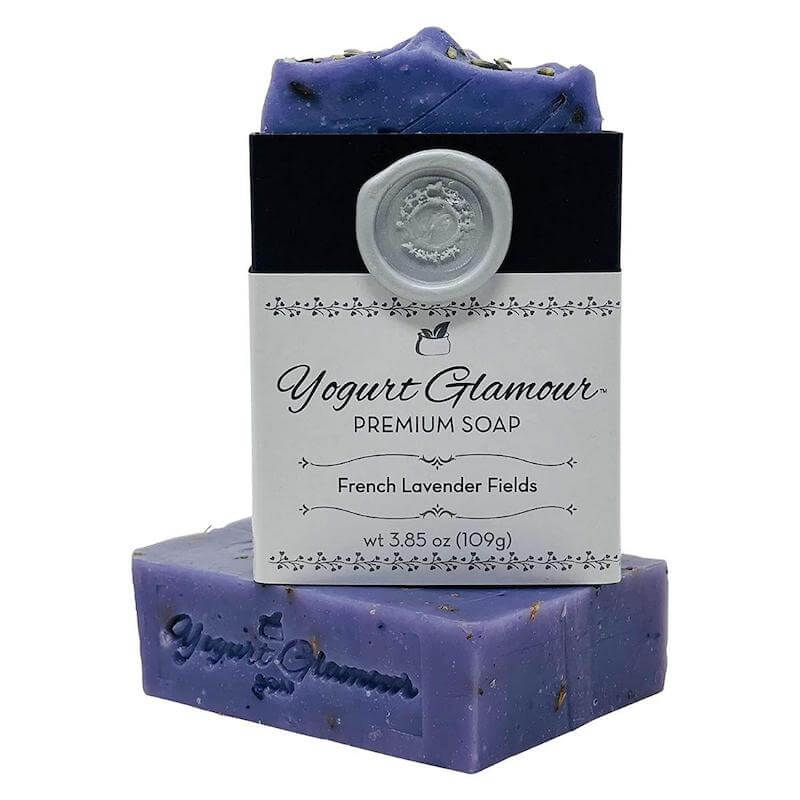 Yogurt Glamour-French Lavender Fields-Natural Handmade Yogurt Bar Soap