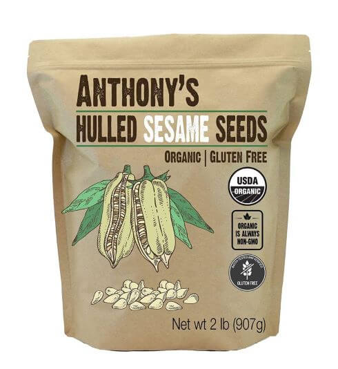 Anthony's Organic Hulled Sesame Seeds TheWellthieone