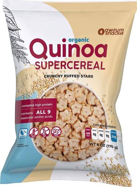 Awsum Snacks Quinoa SUPERCEREAL TheWellthieone