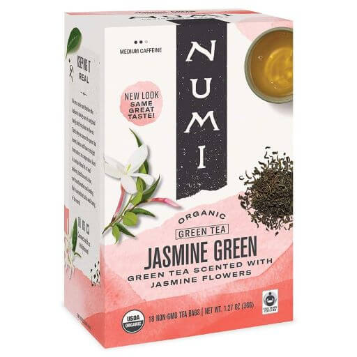 Numi Organic Tea Jasmine Green TheWellthieone