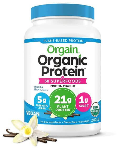 Orgain Organic Protein + Superfoods Powder TheWellthieone