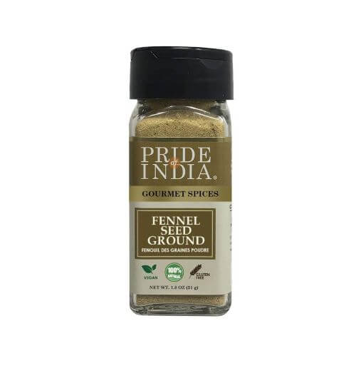 Pride of India – Fennel Seed Ground – Natural & Gourmet Spice TheWellthieone