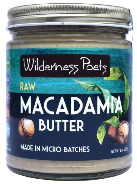 Wilderness Poets, Raw Macadamia Nut Butter TheWellthieone
