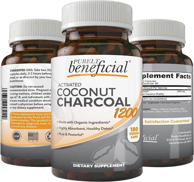 Purely Beneficial Activated Coconut Charcoal