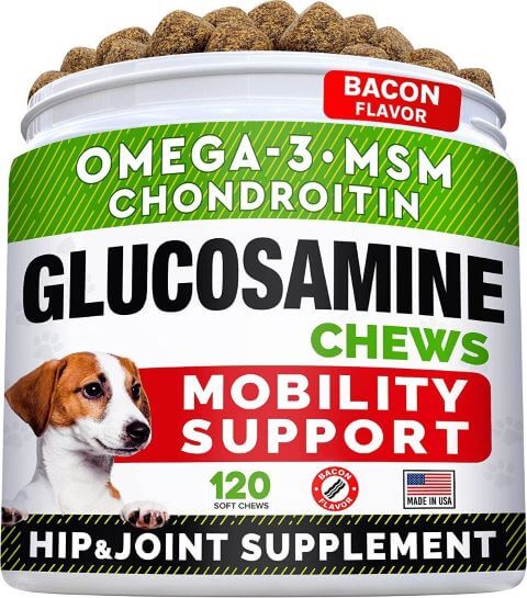 STRELLALAB Glucosamine Treats for Dogs