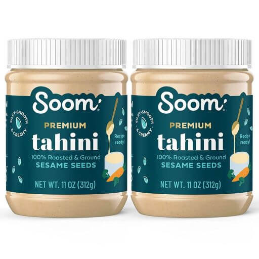 Soom Foods Single-Source Pure Ground Sesame Tahini Paste TheWellthieone