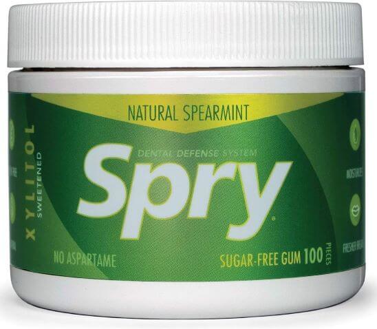Spry Fresh Natural Xylitol Chewing Gum Dental Defense System TheWellthieone