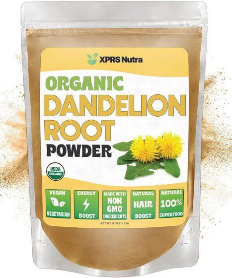 XPRS Nutra Organic Dandelion Root Powder TheWellthieone
