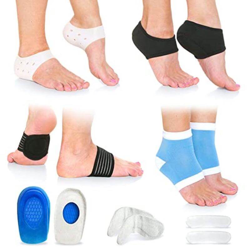 Plantar Fasciitis Foot Pain Relief 14-Piece Kit – Premium Planter Fasciitis Support