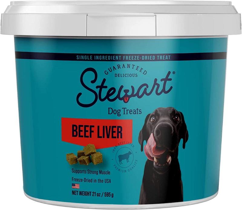 Stewart Freeze Dried Dog Treats, Beef Liver