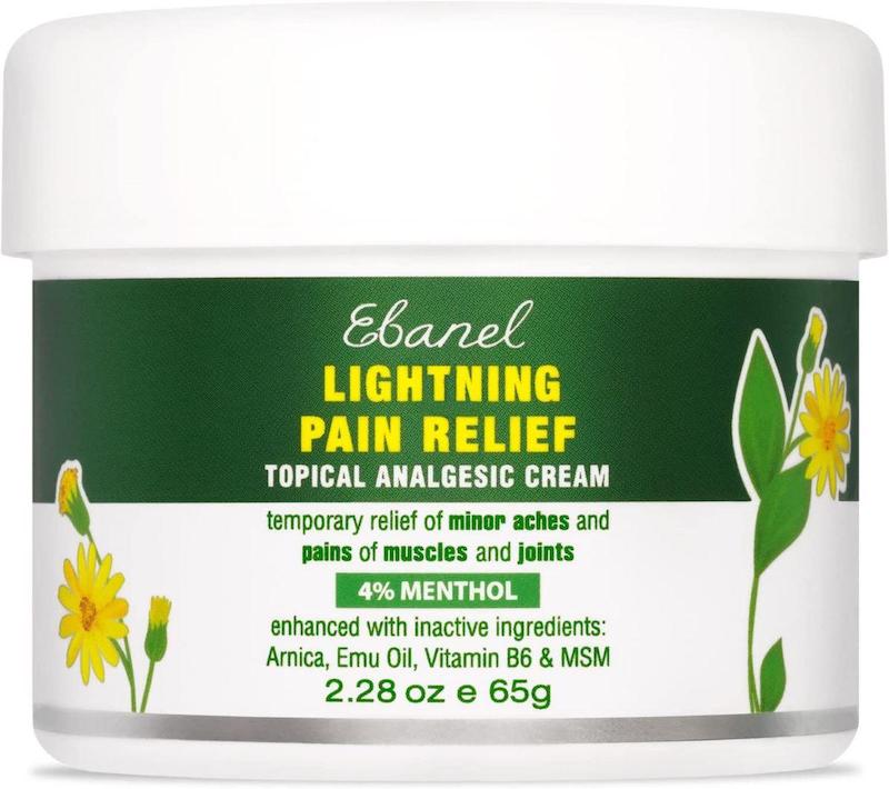 Ebanel Menthol Arnica Gel Pain Relief Cream