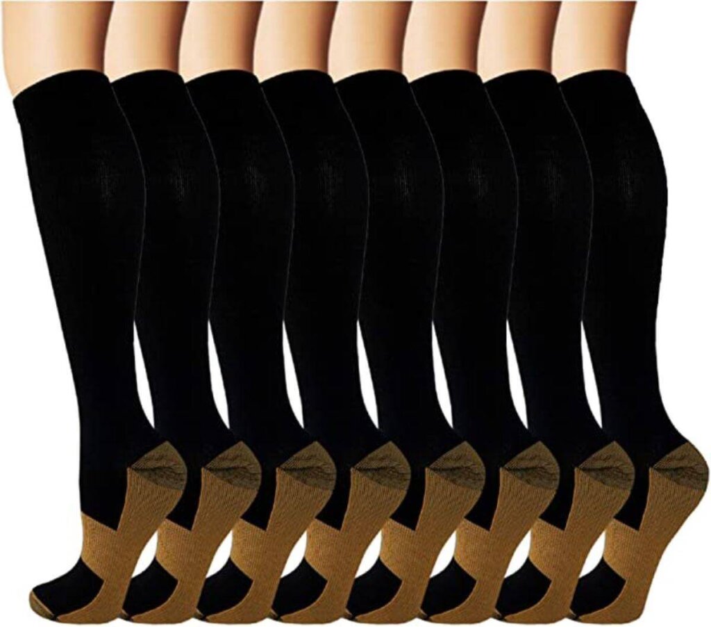 Copper Compression Socks For Men & Women
