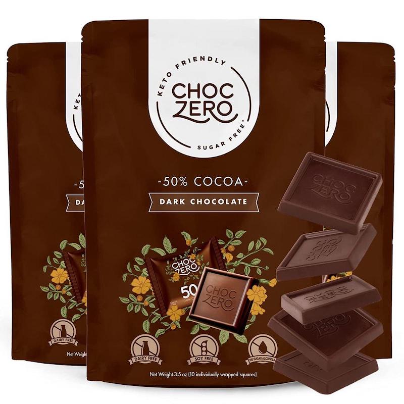 ChocZero Semisweet Vegan Dark Chocolate
