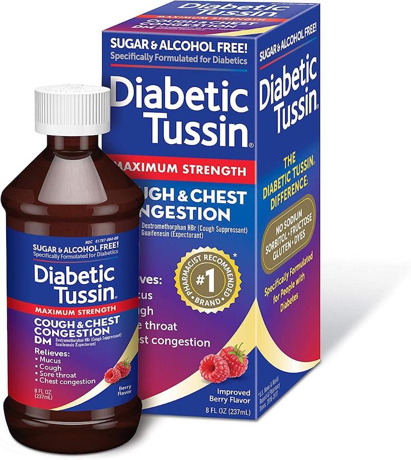 Diabetic Tussin DM Maximum Strength Cough and Chest Congestion Relief