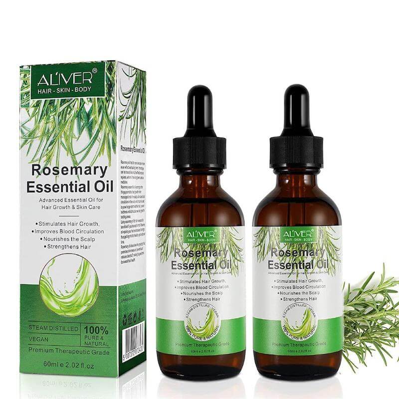 Rosemary Essential Oil (2 Pack), Rosemary Hair Growth Oil