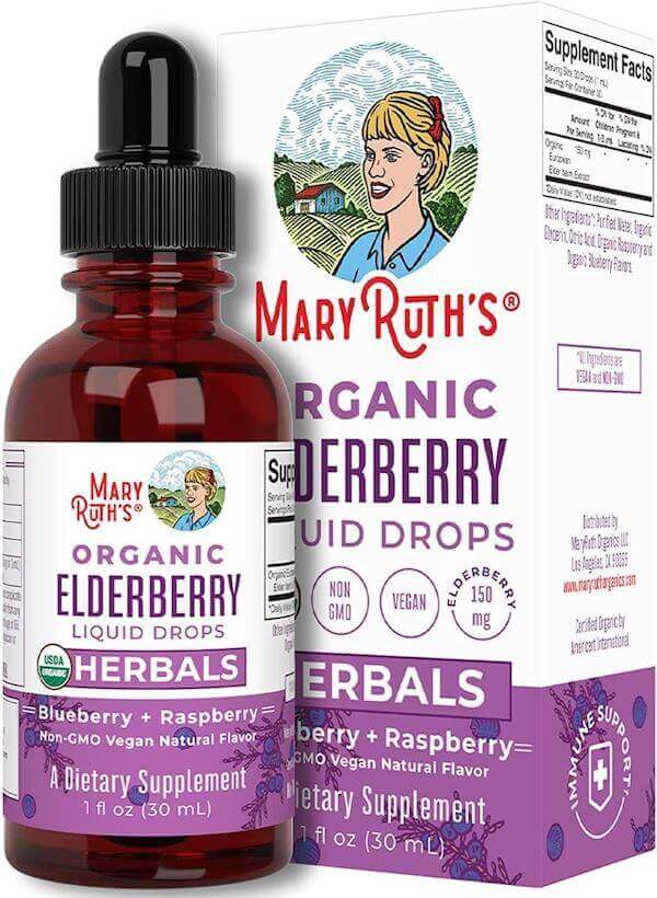 Elderberry Syrup by MaryRuth's