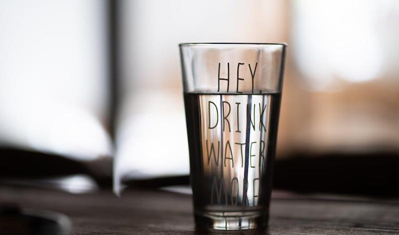 Keep hydrated with plenty of filtered water.