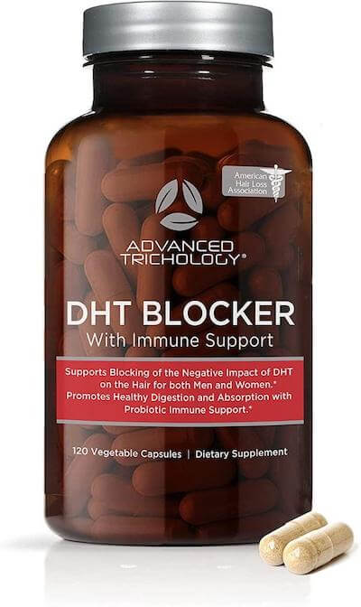 DHT Blocker - Hair Growth Supplement for Genetic Thinning