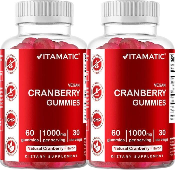 Vitamatic Cranberry Gummies