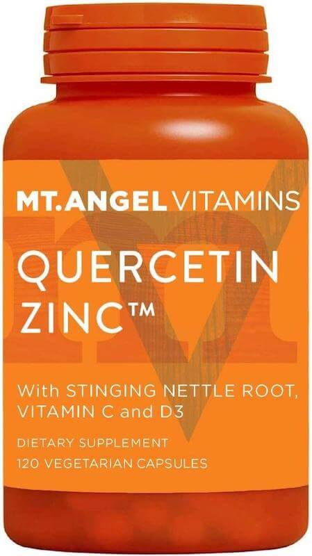 Mt. Angel Vitamins Quercetin Zinc Bromelain Supplement