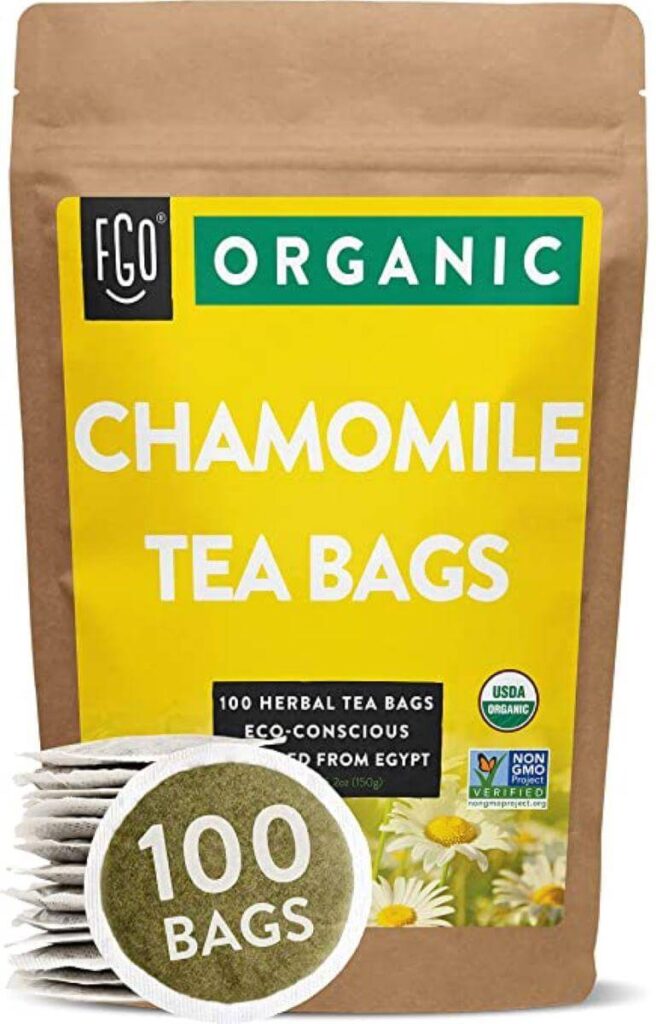 FGO Organic Chamomile Tea Bags