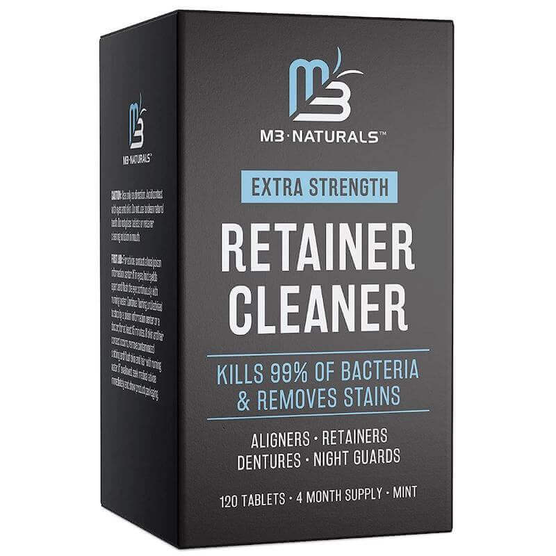 M3 Naturals Retainer Cleaner Tablets