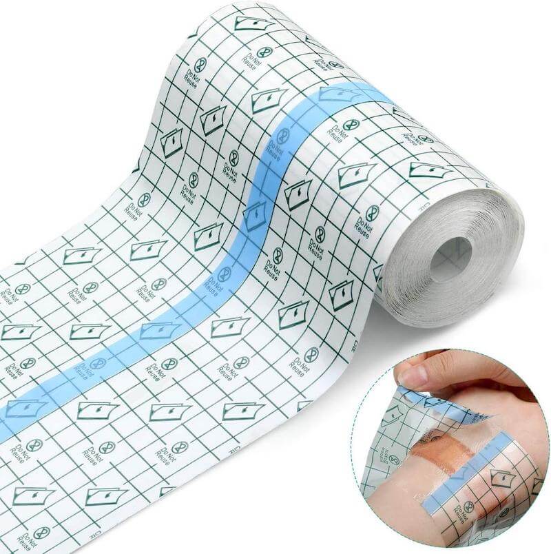 Transparent Stretch Adhesive Bandage Waterproof Bandage Clear Adhesive Bandages Dressing Tape 