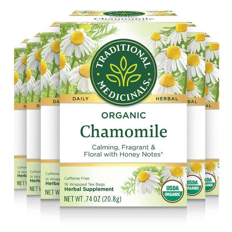 Traditional Medicinals Organic Chamomile Herbal Leaf Tea