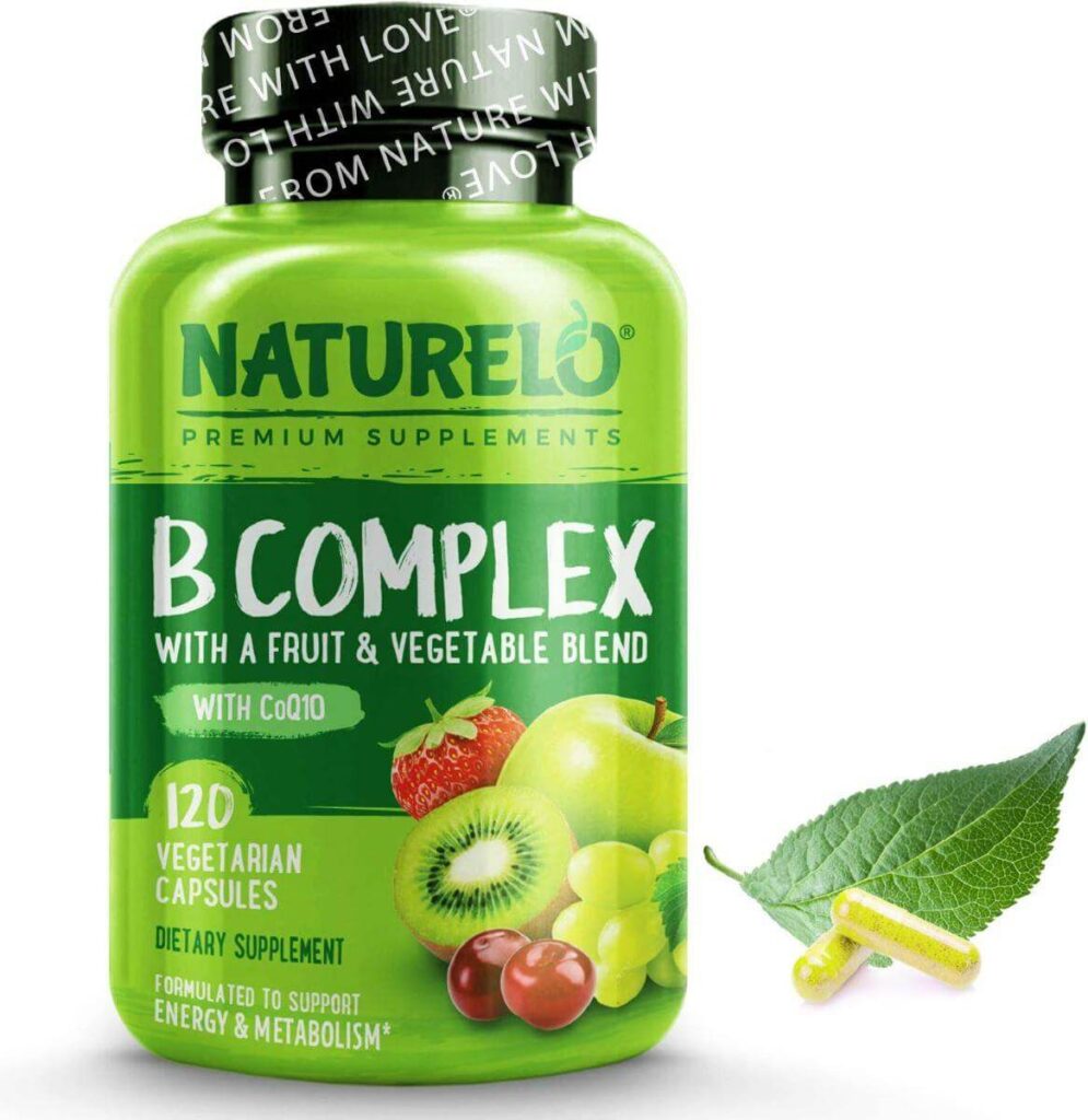 1.NATURELO Vitamin B Complex thewellthieone.com
