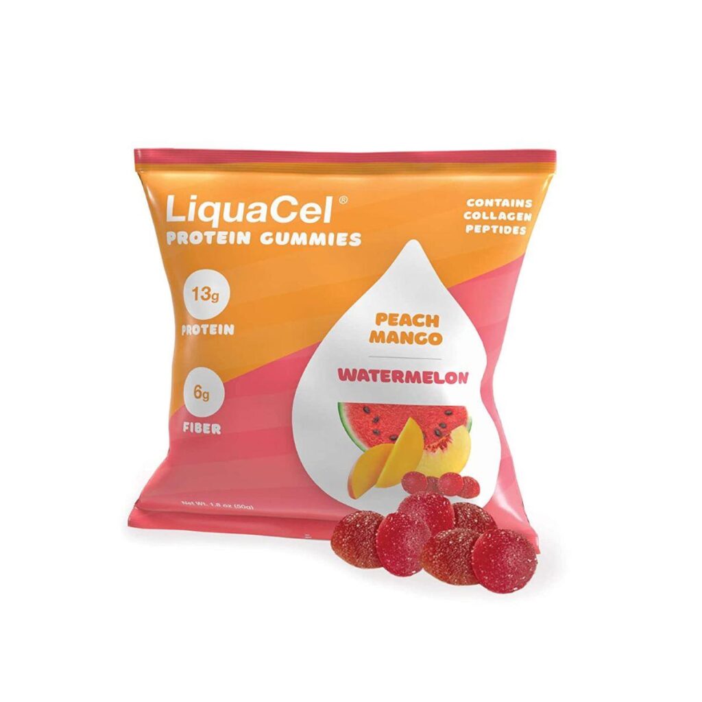 LiquaCel Protein Gummies - Peach Mango/Watermelon