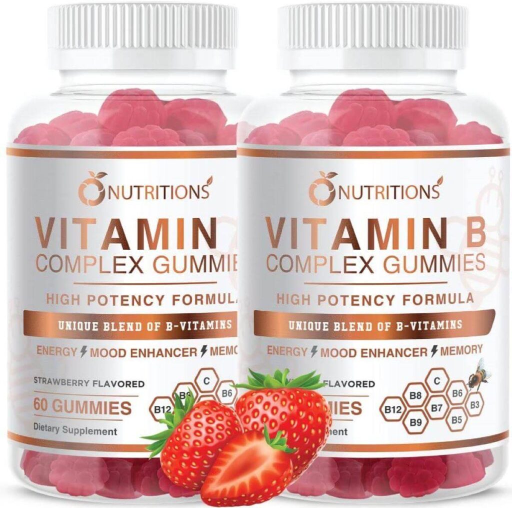 O Nutritions Vitamin B Complex Vegan Gummies thewellthieone.com