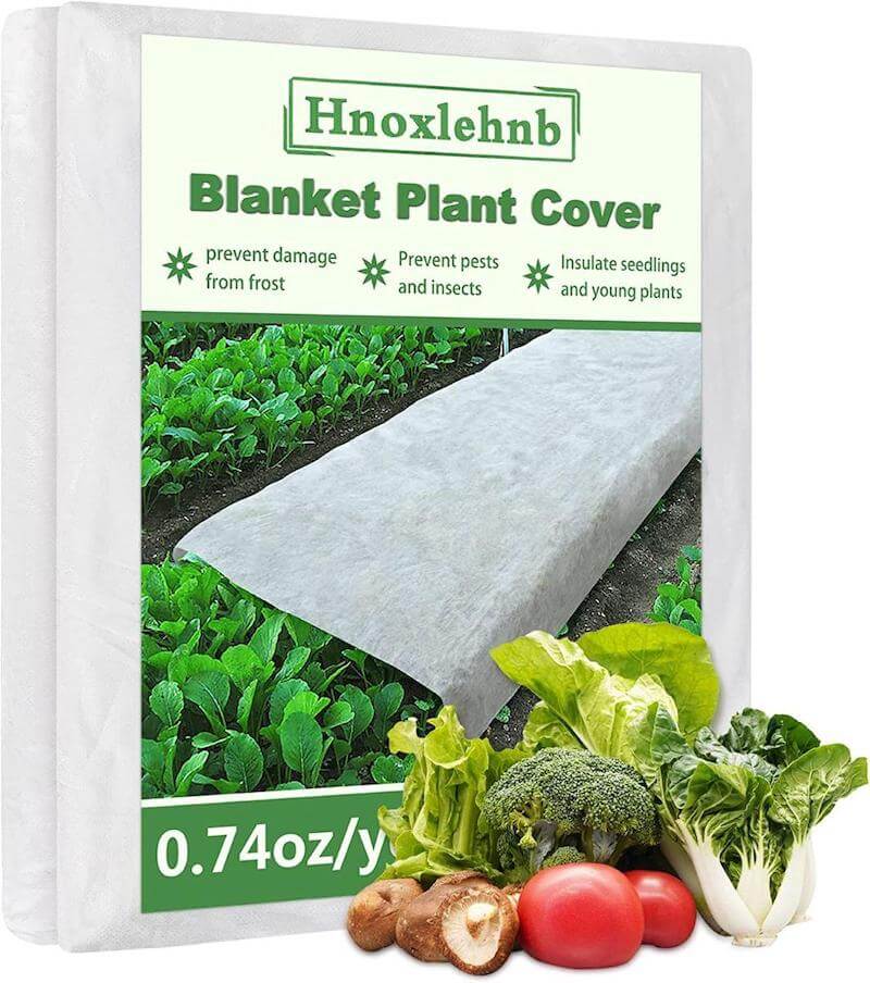 Hnoxlehnb Plant Cover Frost Cloth Plant Freeze Protection Plant Blanket Row Cover