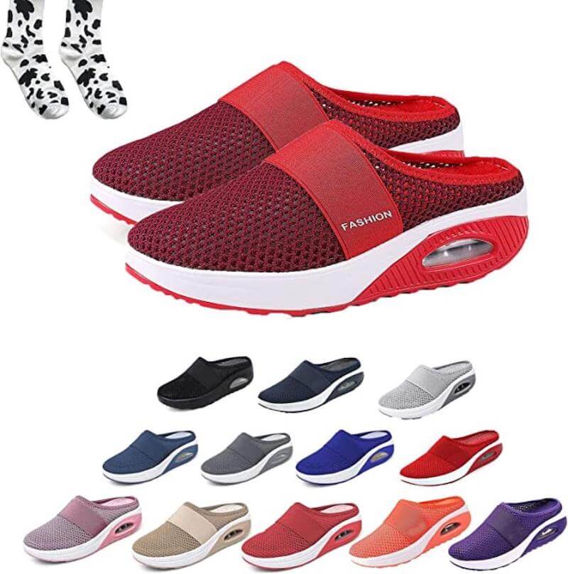 Lelebear Air Cushion Slip-on Walking Shoes