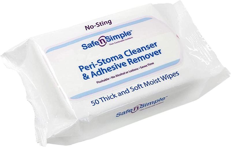 Safe and Simple Adhesive Remover Wipes