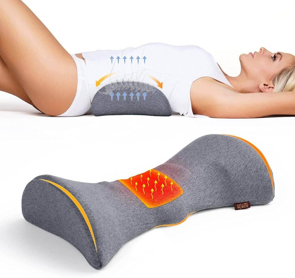CozyHealth Lumbar Support Pillow for Sleeping