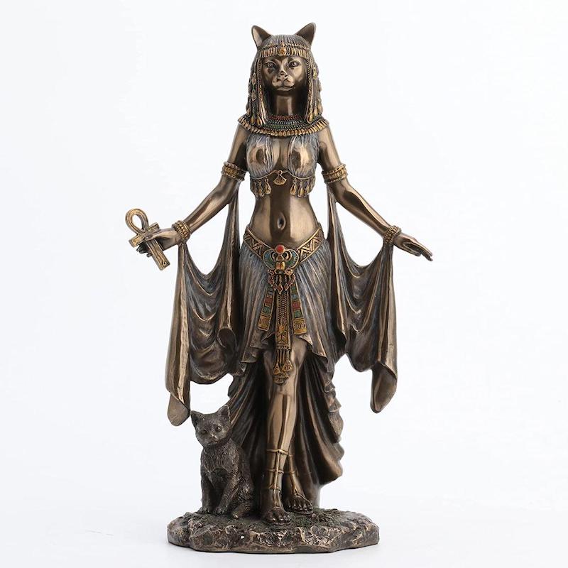 Veronese Design Bastet Egyptian Goddess of Protection Statue Sculpture
