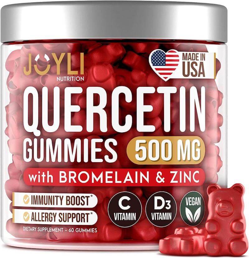 JOYLI Quercetin Gummies - Quercetin with Bromelain
