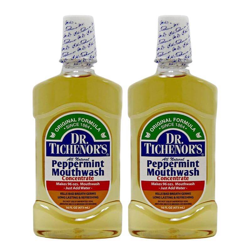 Dr. Tichenor's All Natural Peppermint Mouthwash